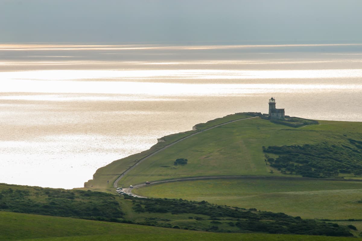 Bechy Head bei Sonnenuntergang